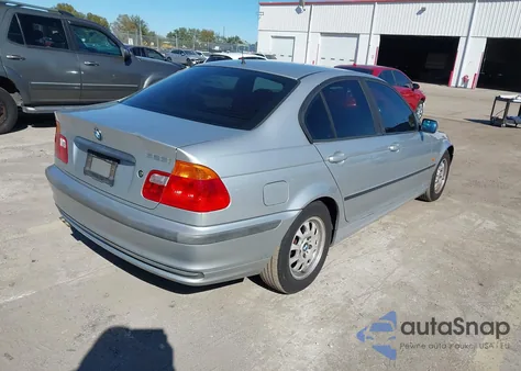 2000 BMW 323I from USA, damaged, VIN WBAAM3338YKC65796